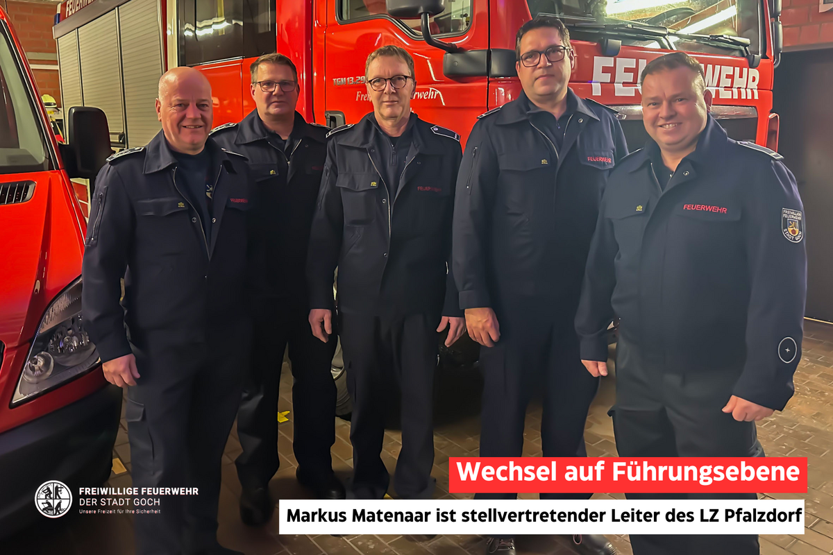 Markus Matenaar ist stellvertretender Löschzug-Chef: Freiwillige ...