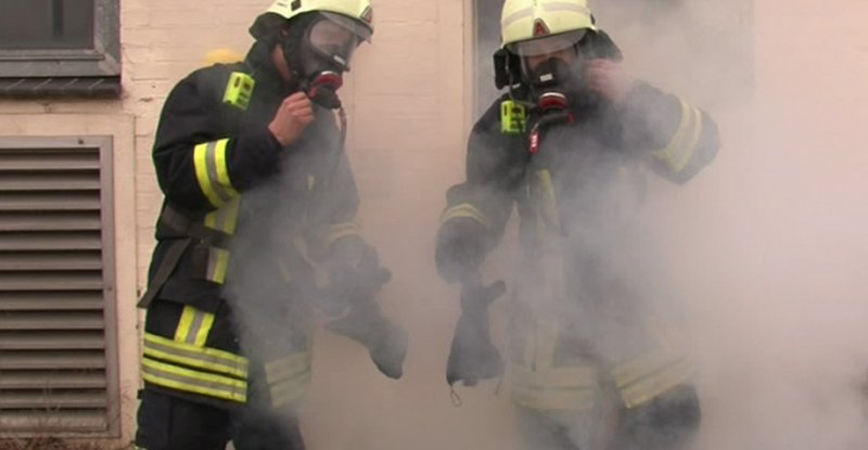 Szene aus "Michael und die Feuerwehr"